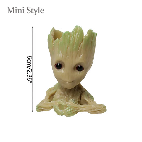 Home Decoration Crafts Miniature Model Office Desktop Display Cartoon Groot Figurines Handicrafts Decor Tree Man Ornament 5CM