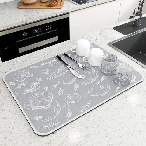 Multi-Purpose Absorbent Mat – Protection and Style for Every Surface! 💧✨