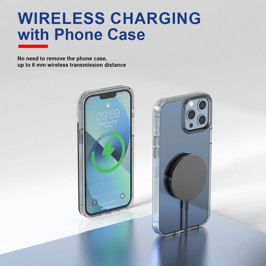 🔋 Portable Wireless Charging Pad – Power Always Within Reach