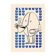 Funny Coffee Club Diver Abstract Canvas Prints Poster Modern Minimalism Art Prints Kitchen Wall Art Home Decor Art Poster Gifts