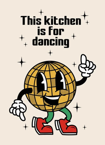 Retro Kitchen Food Cartoon Poster Character Coffee More Espresso Less Depresso Quotes Poster Wall Canvas Painting Room Decor