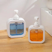 1PC Large Capacity Transparent Soap Dispenser Bottle with Press Pump for Kitchen Bathroom Travel