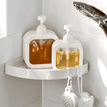 1PC Large Capacity Transparent Soap Dispenser Bottle with Press Pump for Kitchen Bathroom Travel