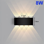 Up and Down LED Wall Lamp Waterproof Interior Wall Light For Bedroom Living Room Corridor Indoor Outdoor Lighting