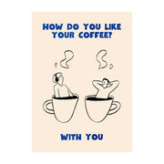 Funny Coffee Club Diver Abstract Canvas Prints Poster Modern Minimalism Art Prints Kitchen Wall Art Home Decor Art Poster Gifts