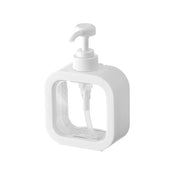 1PC Large Capacity Transparent Soap Dispenser Bottle with Press Pump for Kitchen Bathroom Travel