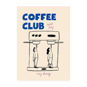 Funny Coffee Club Diver Abstract Canvas Prints Poster Modern Minimalism Art Prints Kitchen Wall Art Home Decor Art Poster Gifts
